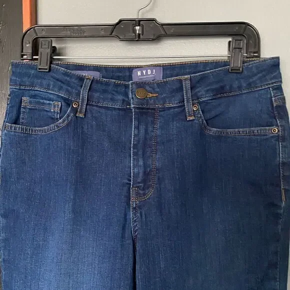 NYDJ mid rise skinny jeans lift & tuck technology size 6 - Picture 2 of 6